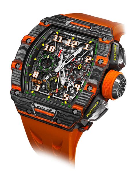 richard mille rm11-03 mclaren automatic flyback chronograph watch men's watch|richard mille mclaren flyback.